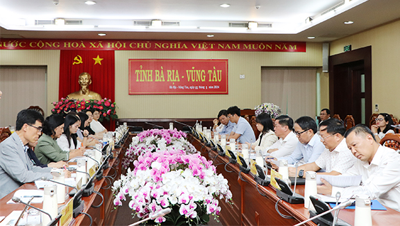 Đoàn Hiệp hội các tỉnh trưởng Hàn Quốc thúc đẩy hợp tác với Bà Rịa - Vũng Tàu