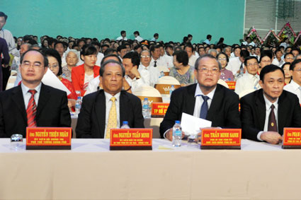 Announced Decision on recognizing Vung Tau as a first grade city
