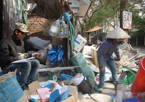 Vất vả nhưng lãi cả nghìn “đô” một tháng. Ảnh: Nguyễn Lê