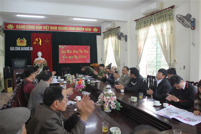 Báo Công an Nghệ An gặp mặt các CTV tiêu biểu