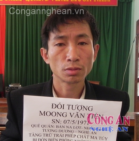 Đối tượng Moong Văn Tiến