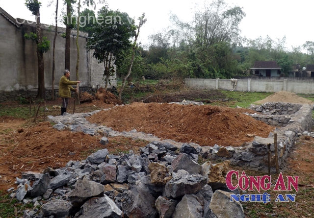Ông Tường bên lô đất bỏ tiền ra mua nhưng bị UBND huyện Đô Lương thu hồi