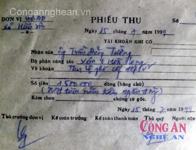 Dù có phiếu thu nhưng nhiều hộ dân vẫn chưa được cấp GCN QSDĐ