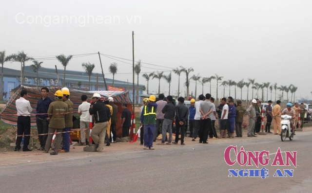 Hiện trường vụ tai nạn