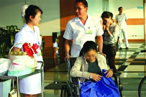Một cô gái Việt trong đường dây đẻ thuê ở Thái Lan.