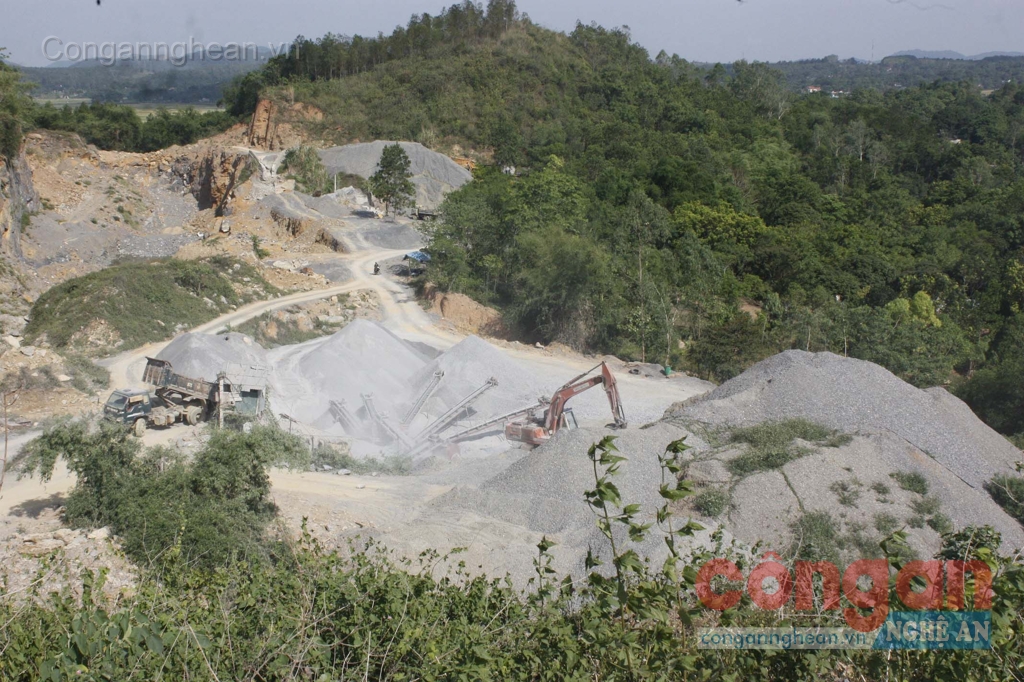 Nhiều đơn vị liên quan đến hoạt động khai thác khoáng sản đang nợ đọng thuế