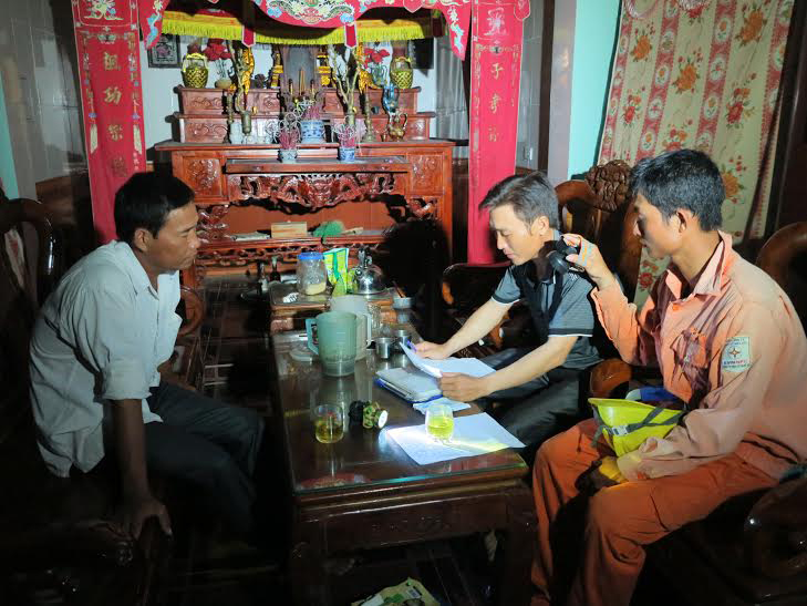 Chi nhánh Điện lực Đô Lương bắt quả tang Hoàng Văn Lịch trộm điện