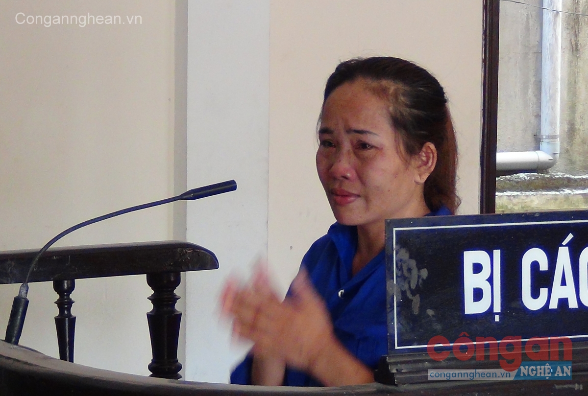 Nước mắt ân hận của Moong Thị Thu tại tòa