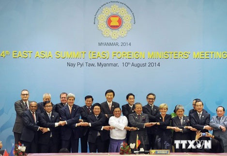Hội nghị Bộ trưởng Ngoại giao Đông Á (EAS) lần thứ 4 ở Naypyidaw ngày 10/8.