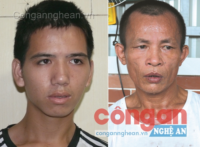 2 đối tượng Đặng Tuấn Anh và Phan Khắc Nguyên