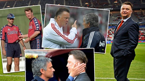 Louis van Gaal và Jose Mourinho sẽ đối đầu với nhau vào tối nay