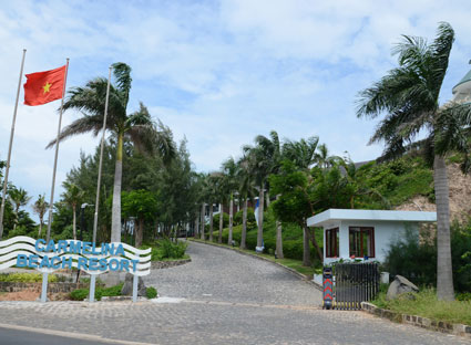 Carmelina Beach resort khai trương vào cuối năm 2014.