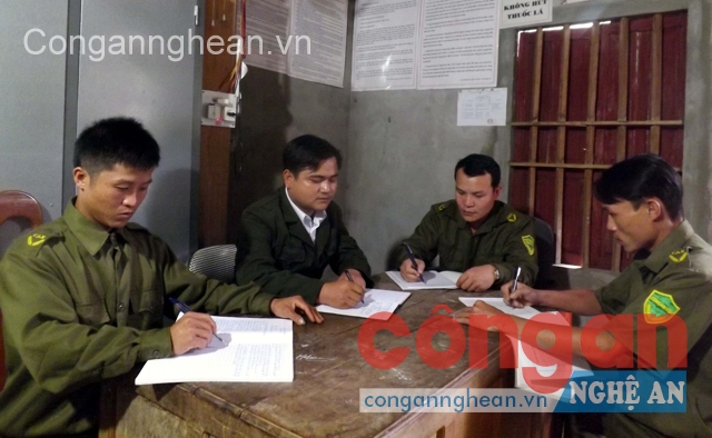 Ban Công an xã Lưu Kiền triển khai kế hoạch công tác