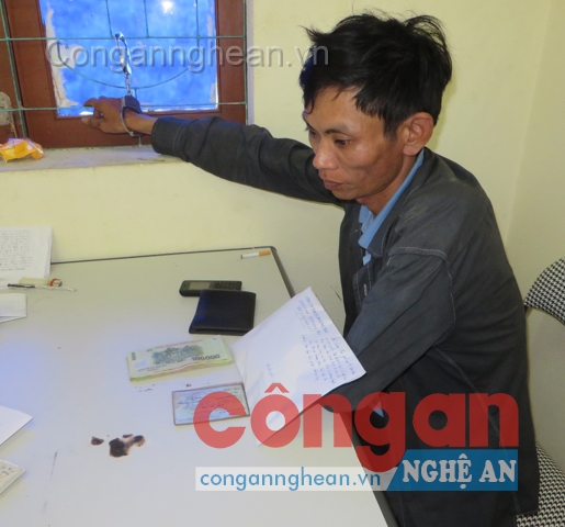 Đối tượng Hồ Xuân Năm và tang vật vụ án