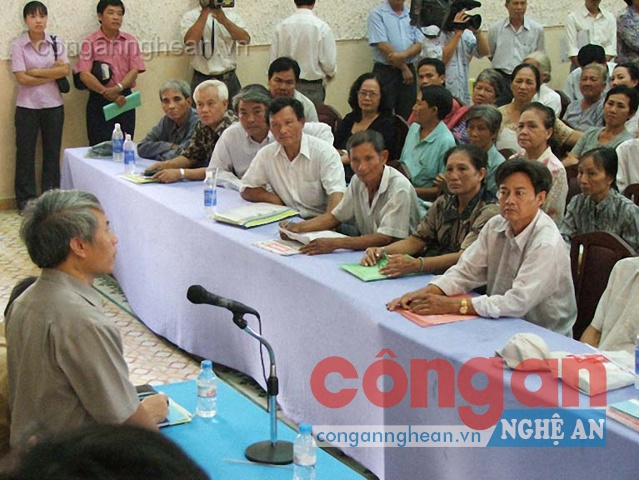 Tăng cường tiếp dân, giải quyết khiếu nại, tố cáo từ cơ sở sẽ hạn chế các vụ khiếu kiện đông người