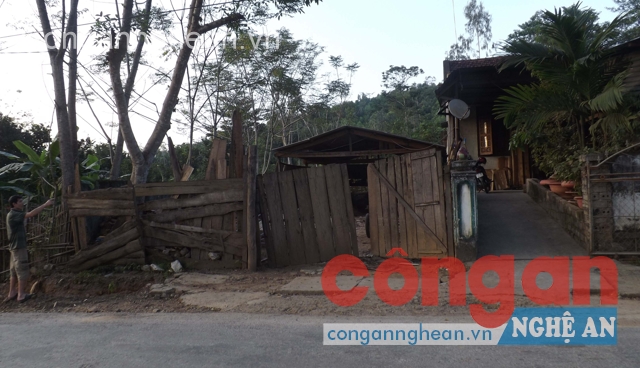 Thửa đất đang tranh chấp đã được ông Tiến xây dựng nhà kiên cố 20 năm nay