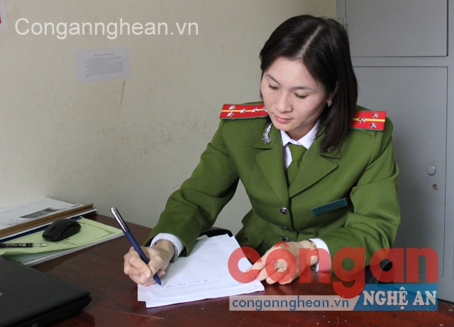 Đại úy Nguyễn Thị Thanh Giang