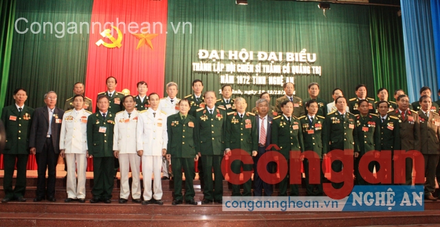 Ban Chấp hành Hội chiến sĩ Thành cổ Quảng Trị năm 1972  Nghệ An