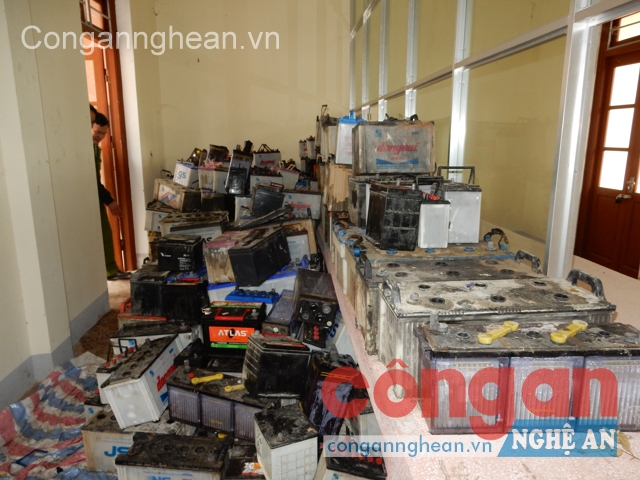 Số lượng chất thải nguy hại bị phát hiện, bắt giữ