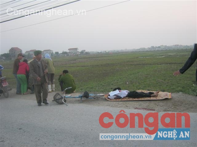 Hiện trường vụ tai nạn