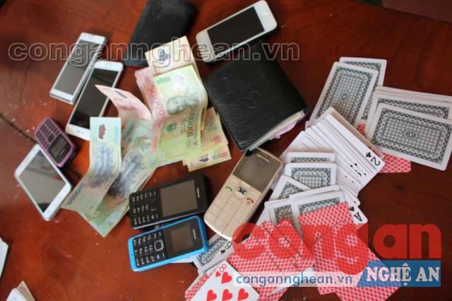 Tang vật thu được trong vụ án