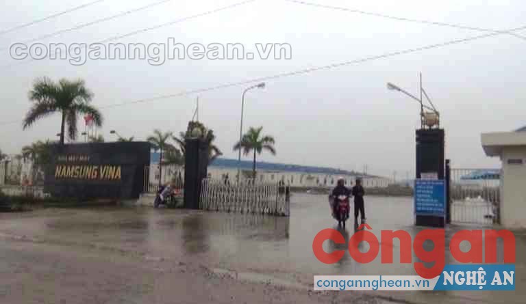 Công ty Nam Sung Vina, nơi xảy ra vụ ngộ độc