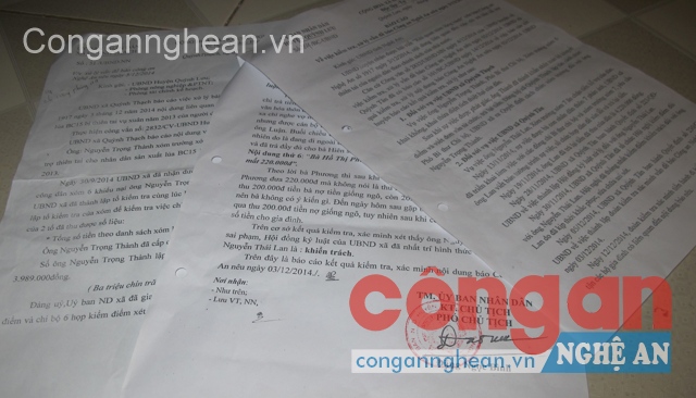 Công văn của UBND huyện Quỳnh Lưu
