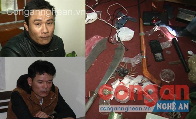 Các đối tượng và tang vật trong Chuyên án