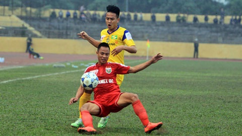 SLNA có trận thua tiếc nuối
