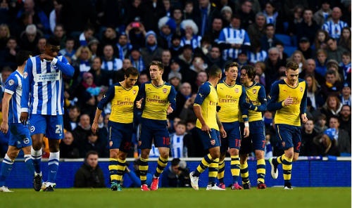Arsenal giành chiến thắng thót tim