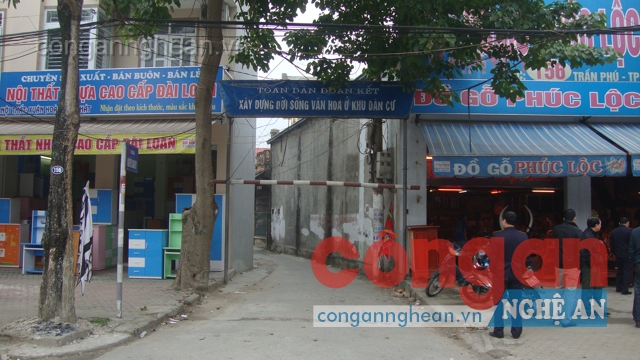 Hiện trường xảy ra vụ “hỗn chiến”