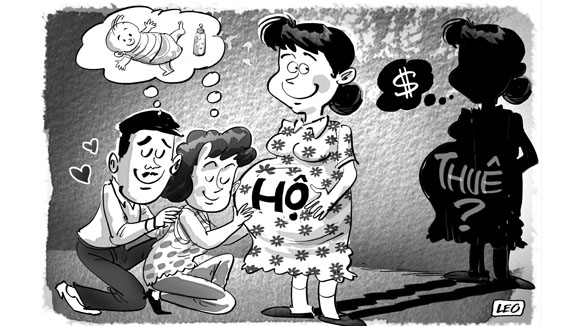 Từ năm 2015, Luật HN&GĐ Việt Nam cho phép mang thai hộ  vì mục đích nhân đạo - Tranh minh họa
