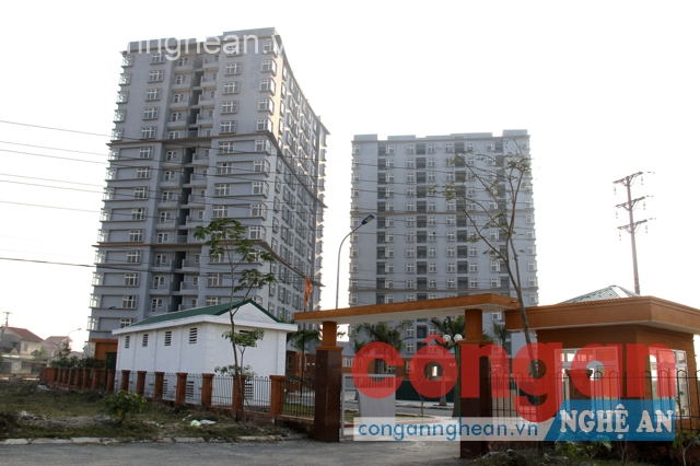 Dự án nhà ở sinh viên Vinh Trung đã hoàn thiện nhưng vẫn chưa thể đưa vào sử dụng