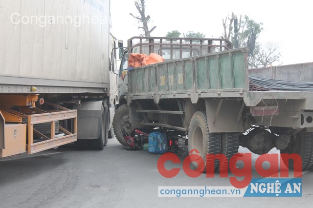 Hiện trường vụ tai nạn