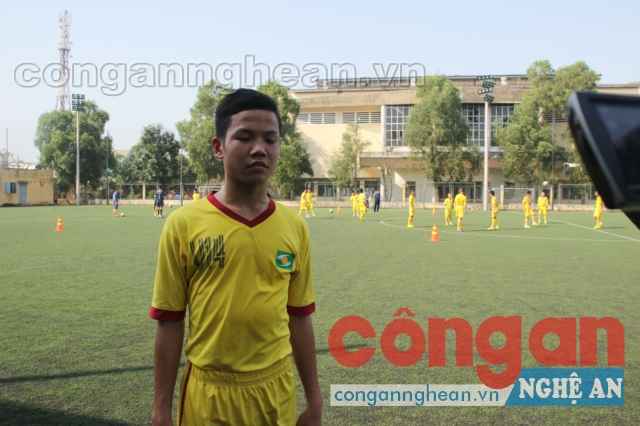 Em Thái Minh Hiếu – Đội trưởng U15 SLNA