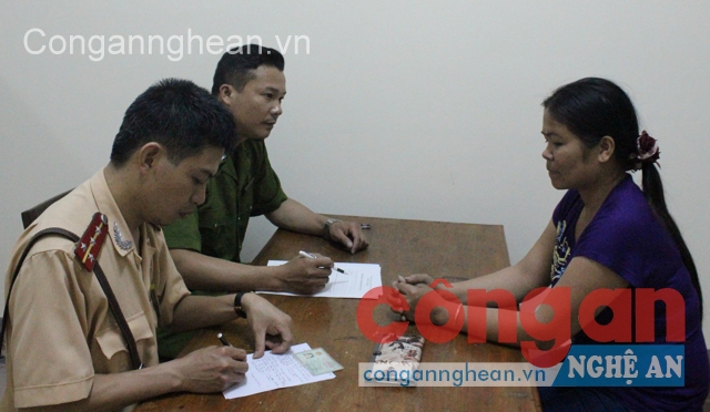 Đối tượng Pim tại cơ quan CSĐT Công an tỉnh 