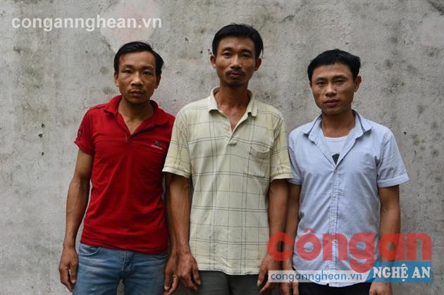 3 đối tượng trong vụ đánh bạc