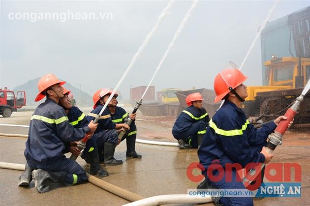 Diễn tập phương án chữa cháy