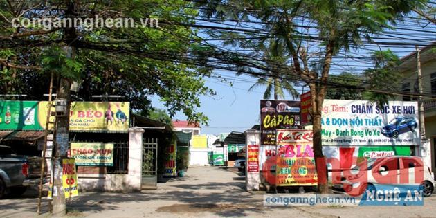 Hiện trạng sử dụng khu đất 152A, Hồng Bàng, TP Vinh 