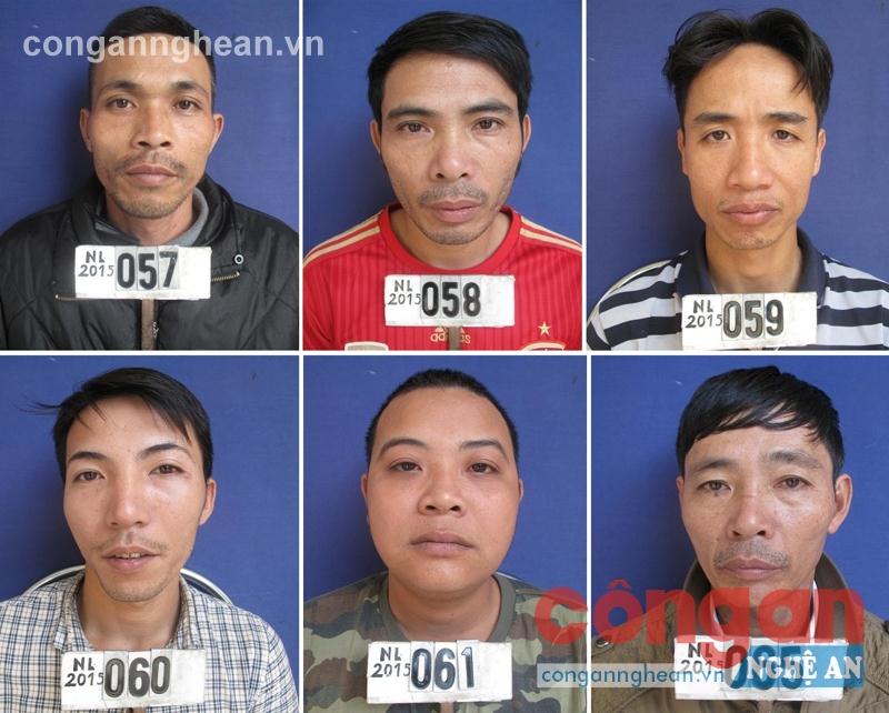Các đối tượng trong vụ án