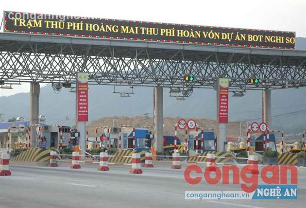 Trạm thu phí Hoàng Mai bắt đầu đi vào hoạt động từ 3/5/2015