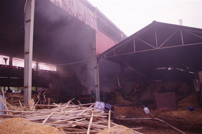 Hiện trường vụ cháy