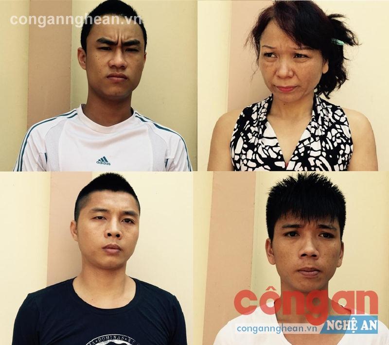 Các đối tượng trong vụ án