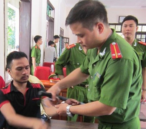 Bị cáo Phan Văn Tuấn tại phiên tòa