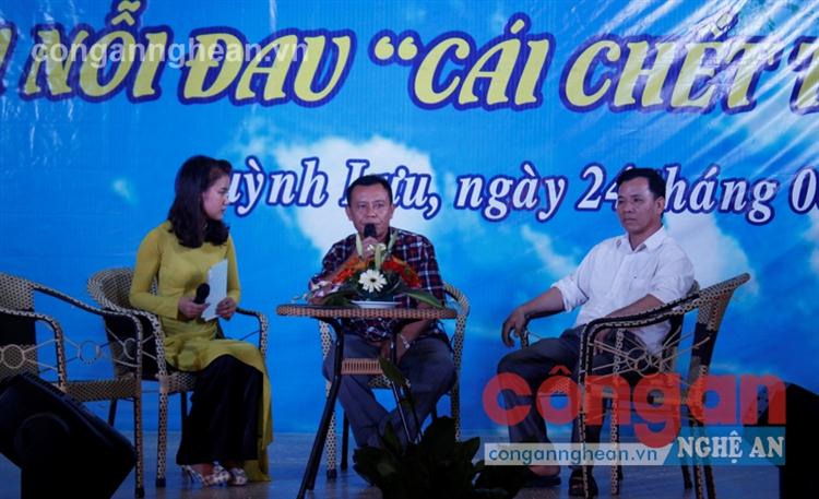 Gương điển hình vượt qua 'Cái chết trắng' trong buổi giao lưu