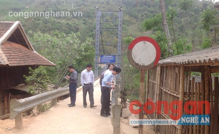   Đoàn kiểm               tra liên ngành kiểm               tra thực trạng     cầu yếu trên địa bàn tỉnh