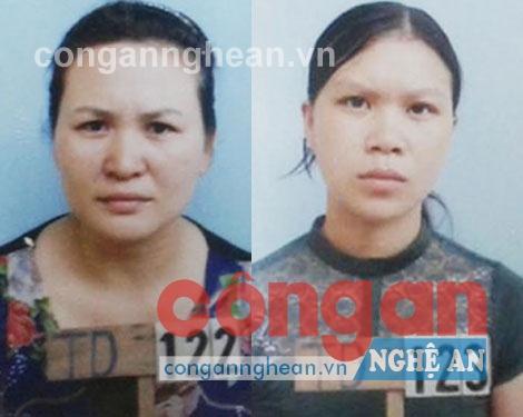 2 đối tượng Lô Thị Kiều và                          Moong Thị Kiều Anh