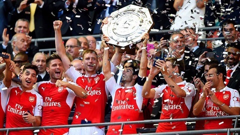 Hạ gục Chelsea, Arsenal bảo vệ thành công chức vô địch Community Shield