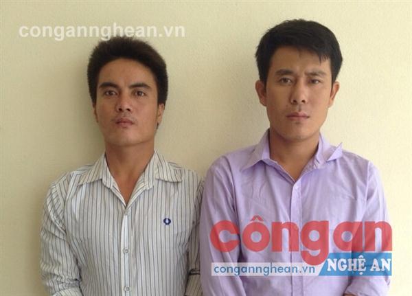 Đối tượng Cao Trung Kiên và Đinh Văn Cần