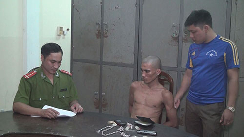 Đối tượng Vương Ngọc Anh tại cơ quan điều tra